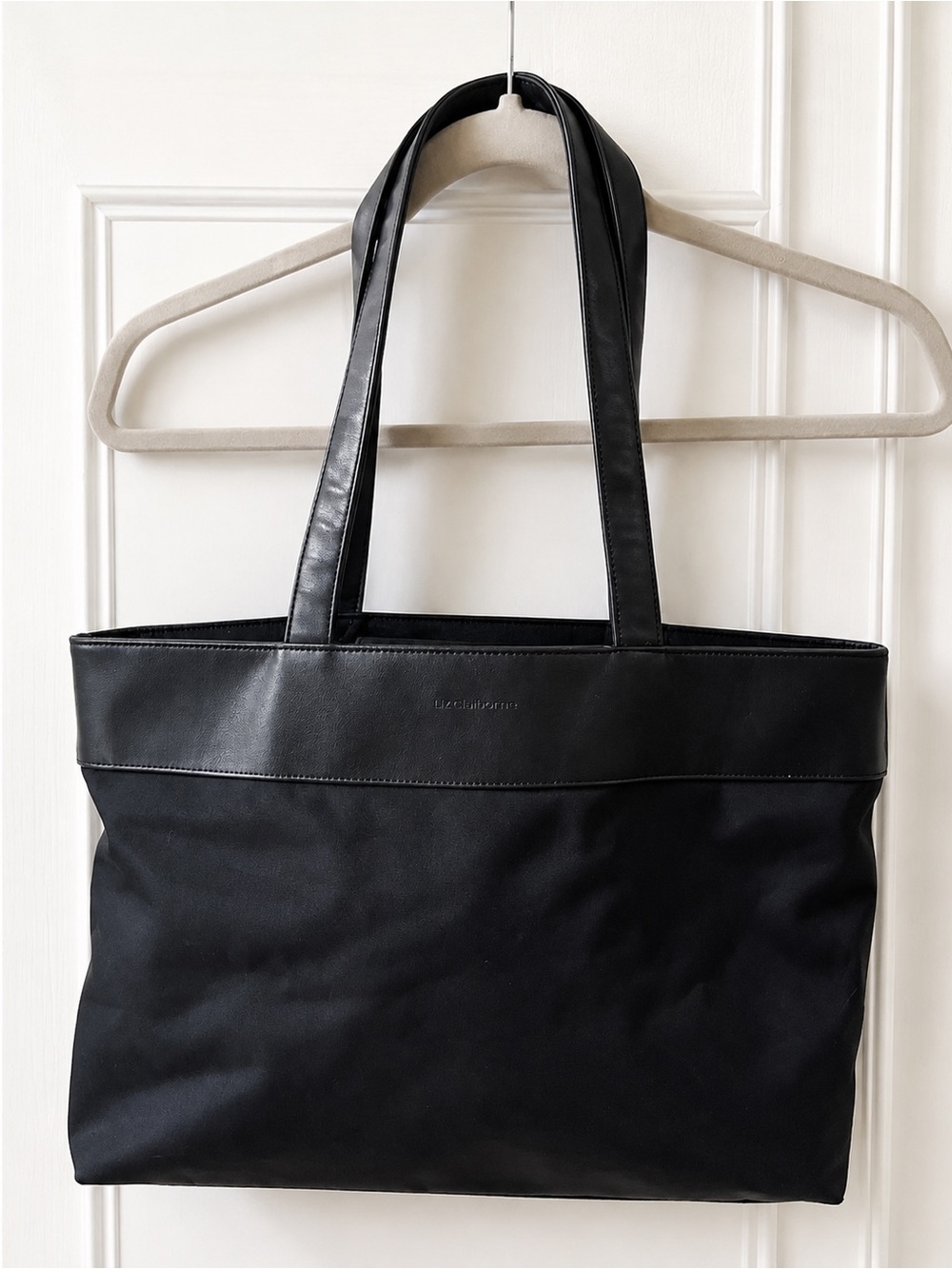 Liz Claiborne Black Tote Bag